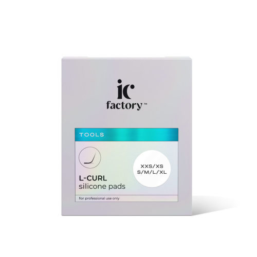Набор валиков силиконовых L-CURL IC FACTORY, 6 размеров