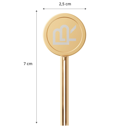 Ключ металлический для туб BRONSUN, 1 шт. фото 2