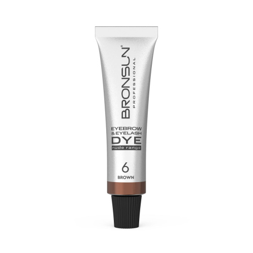 Крем-краска для бровей и ресниц NUDE RANGE BRONSUN, цвет коричневый #6, 15 мл фото 7