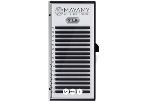 Ресницы MAYAMY Изгиб L+ отдельные длины